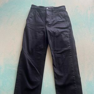 Everlane straight-leg crop pants